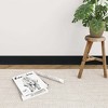 Textured Black Wood Grain Peel & Stick Wallpaper Border Self-Adhesive Vinyl Contact Paper for Bedroom, Accent Walls - 3 of 4
