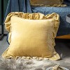 LISM 18x18 Inches Velvet Pillowcases,Decorative Throw Pillow Cover Pack of 2 - 4 of 4