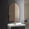 Arched Frame LED Dimmable Anti-Fog Bathroom Vanity Mirror - 4 of 4