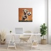 Stupell Industries Dog Playing Soccer Canvas Wall Art - 2 of 4