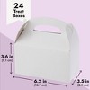 24-Pack Treat Boxes - Candy Gable Boxes for Party Favors, Birthday, Wedding, Baby Shower - 4 of 4