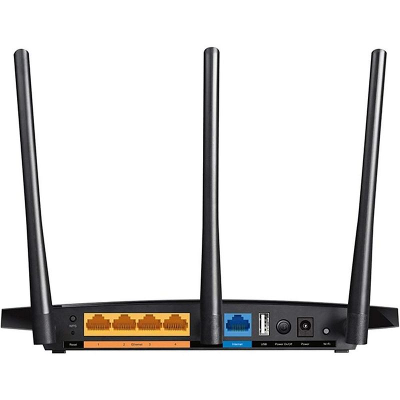 TP-Link AC1350 Wireless Dual Band WiFi Router Archer C59 Black Manufacturer Refurbished, 3 of 4