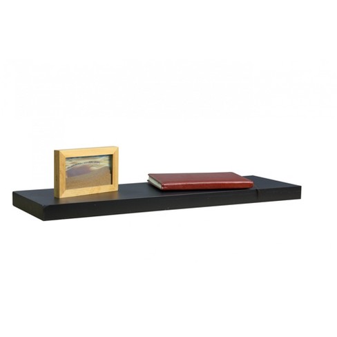 Buy Habitat Jak 30cm Floating Shelf - Gloss Black