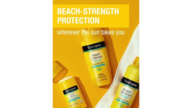 Neutrogena Beach Defense Sunscreen Spray, SPF 70, 6.5oz, 2 of 16, play video