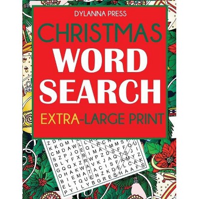 Christmas Word Search Extra-Large Print - by  Dylanna Press (Paperback)