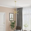 Livex Lighting Soho 6 - Light Chandelier in  Satin Brass - 4 of 4