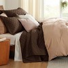 Lightweight Spring Quilt Set Full/Queen Size White Bedding Set for All Seasons - Bedsure - 4 of 4