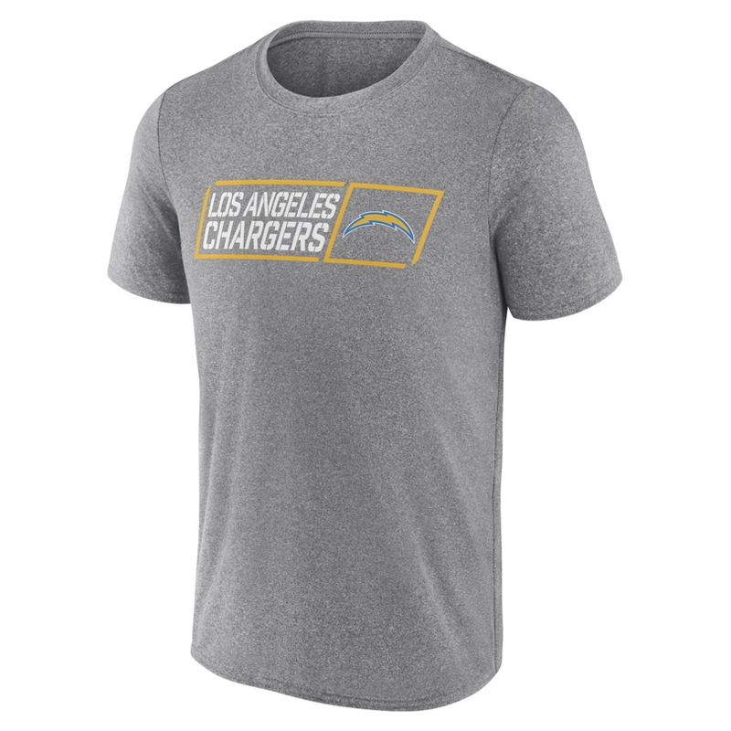 NFL Los Angeles Chargers Men&#39;s Quick Tag Athleisure T-Shirt, 2 of 4