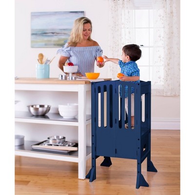 guidecraft contemporary kitchen helper stool