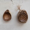 Storied Home Round Acacia Wood Trays, Set of 4, Natural - 3 of 3