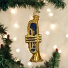 Old World Christmas 5.0 Inch Trumpet Music Instrument Tree Ornaments - 2 of 3