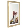 Americanflat 13x19 Picture Frame with Shatter-Resistant Glass - Use as 11x17 Frame with Mat or 13x19 Frame Without Mat - Hudson Collection - Gold - 4 of 4