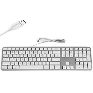 Matias Matias USB-C Keyboard For Mac Silver - 1 of 4