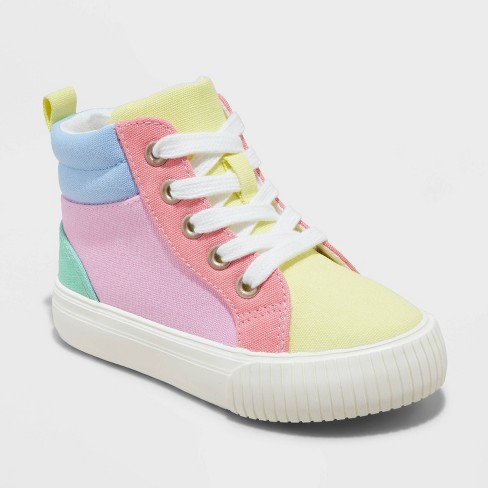 Toddler Girls' Nabi Colorblock Lace-Up Zipper Sneakers - Cat & Jack™ 7T