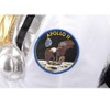 HalloweenCostumes.com    Space Plush Helmet for Kids, Black/White/Brown - 2 of 4