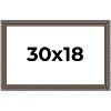 PosterPalooza | Ornate Black Picture Frame - UV Acrylic, Backing Board, Hanging Hardware Included - 2 of 4
