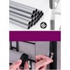 Double Row Shoe Rack Organizer with 9 or 12 Compartments Non Woven Fabric Shoe Storage Cabinet Space Saving Shoe Shelf - 3 of 4