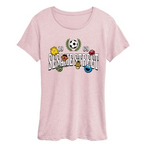 Women's - Sesame Street - Ss Soccer Jersey Short Sleeve Graphic T-Shirt - 1 of 3
