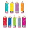Creative Teaching Press Upcycle Style Pencils 6" Designer Cut-Outs 108 Per Pack 3 Packs (CTP6592-3) - 2 of 2