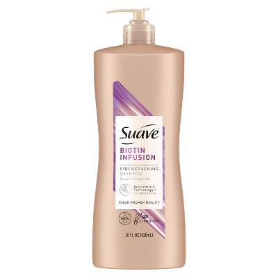 Suave Professionals Strengthening Shampoo Biotin Infusion, 28 oz