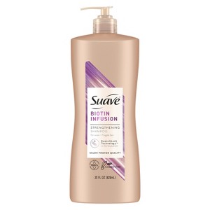 Suave Professionals Strengthening Shampoo Biotin Infusion, 28 oz - 1 of 4