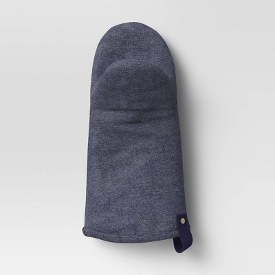 Chambray Grey Oven Mitt + Reviews