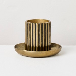Brass Matchstick Holder - Hearth & Hand™ with Magnolia - 1 of 3