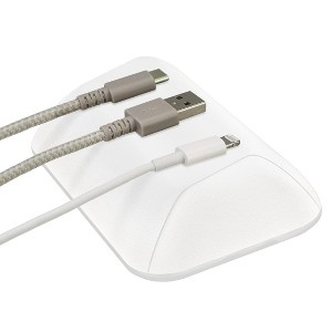 Smartish Magnetic Cord Holder - Bigger Cable Wrangler Desktop Organizer - 1 of 4