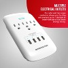Monster Wall Tap Plug Outlet Extender with Outlet Surge Protector for Office and Smart Phone Devices - 2 of 4
