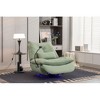 CENGHU 270� Swivel Glider Recliner Chair, Power Recliner Rocking Chair, USB Port Charge for Single Sofa Chair with Atmosphere Lamp for Living Room - 3 of 4