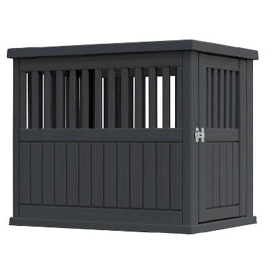 Dolonm Furniture-Style Durable Dog house Furniture with Lockable Door,for Small Medium Large Dogs