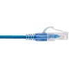 Monoprice Cat6A Ethernet Patch Cable - 14 Feet - Blue | Network Internet Cord - RJ45, 550Mhz, UTP, Pure Bare Copper Wire, 10G, 30AWG, 5-Pack - SlimRun - 4 of 4