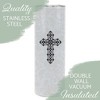 Elanze Designs Serenity Prayer Alabaster Scroll 20 ounce Stainless Steel Travel Tumbler - 3 of 4