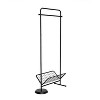 Honey-Can-Do Entryway Garment Rack Natural: Steel Frame, Freestanding Closet, Clothing Rack, Anti-Tip Hardware - 4 of 4