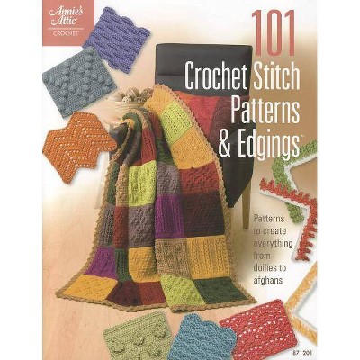  101 Crochet Stitch Patterns & Edgings - (Annie's Attic: Crochet) by  Connie Ellison (Paperback) 