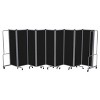 Hampden Furnishings Otis Collection Portable 9 Panel Room Divider - 3 of 4
