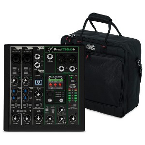 Mackie ProFX6v3+ 6-Channel Mixer With Gator Mixer Bag - 1 of 4