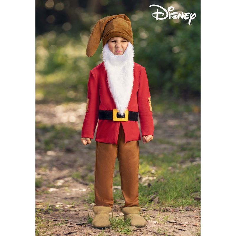HalloweenCostumes.com Disney Snow White Boy's Toddler Grumpy Dwarf Costume., 4 of 7