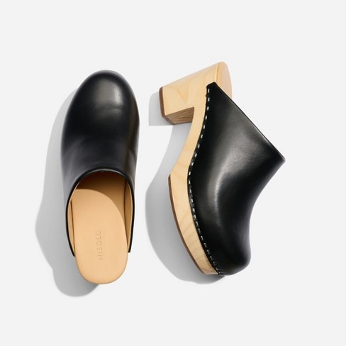 All-Day Heeled Clog Almond