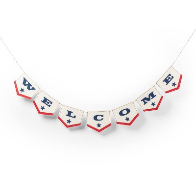 4th of July Pennants and Banners Welcome - Bullseye's Playground™