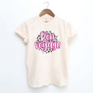 Simply Sage Market Women's Bon Voyage Short Sleeve Garment Dyed Tee - 1 of 3