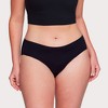 Proof Women's Brief Super Heavy Absorbency Period Underwear - Black - 2 of 4