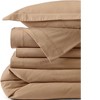 Lands' End Comfy Super Soft Cotton Flannel Duvet Bed Cover - 5oz - 3 of 3