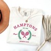 Simply Sage Market Women's Embroidered Hamptons Sports Club Short Sleeve Garment Dyed Tee - 2 of 4