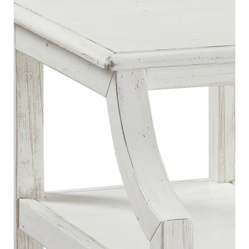 St Anne Chairside Accent Table White - Treasure Trove Accents, 5 of 6