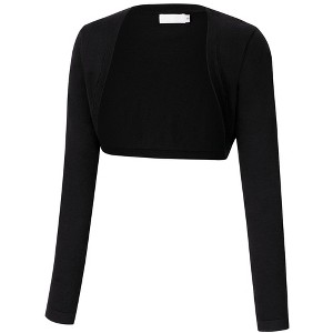 Women's Casual Knitted Open Front Sweater Long Sleeve Cardigan - 1 of 4