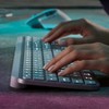 Logitech MX Keys S Wireless Keyboard, Low Profile, Fluid Precise Quiet Typing, USB C Rechargeable, Pale Gray - Programmable Keys, Backlighting - image 3 of 4