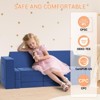 Modular Kids Play Couch, Children Sectional Sofa Imaginative Furniture Play Set, Creative Playroom Furniture, Convertible Foam and Floor Cushion - 4 of 4