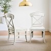 Okak Modern Dining Chairs Set of 2, Fabric Kitchen Side Chairs with Nailhead Trim & Sturdy hardwood Legs for Dining/Living Room - 3 of 4
