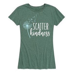 Women's - Instant Message - Scatter Kindness Short Sleeve Graphic T-Shirt - 1 of 4